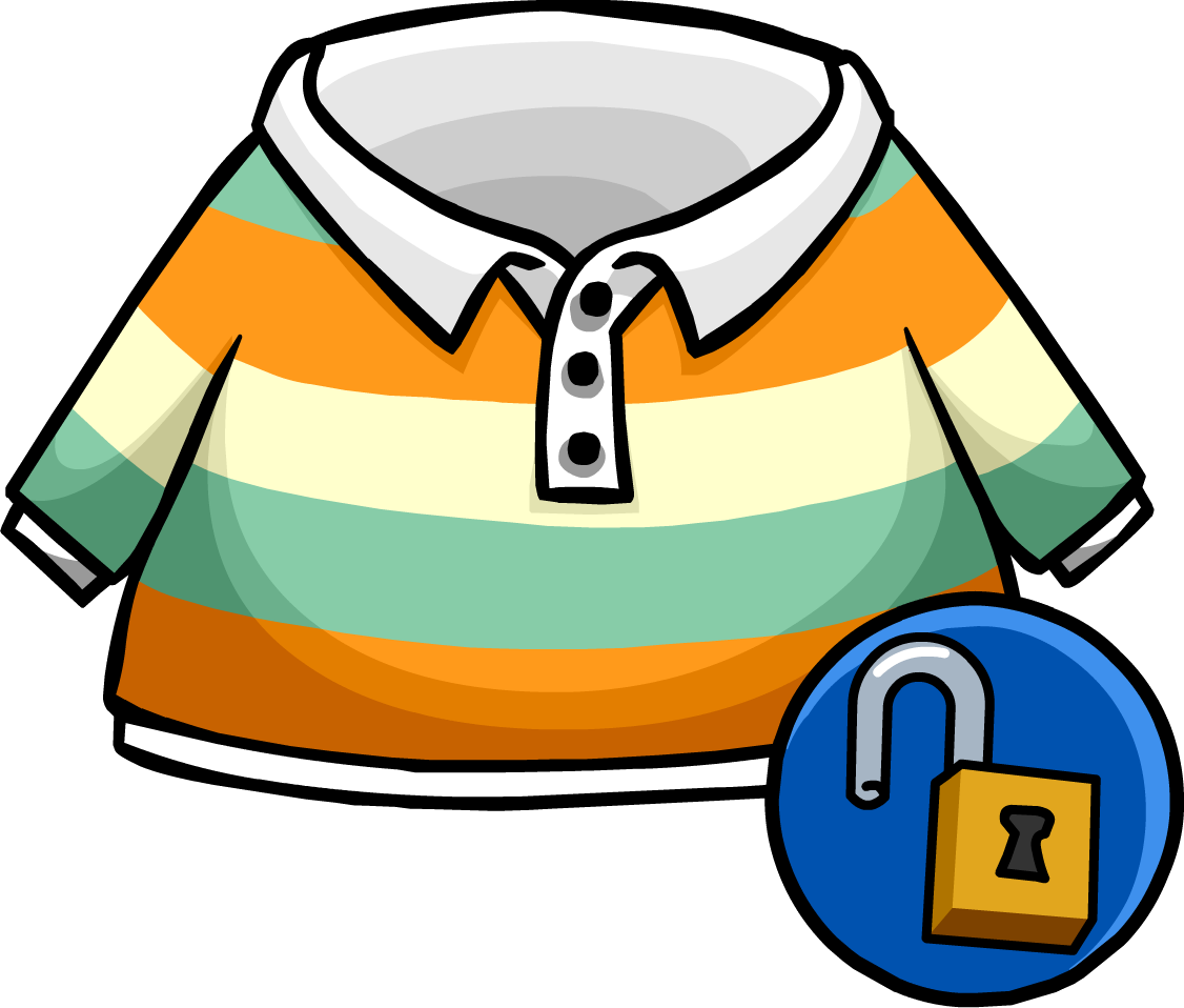 Tri-color Rugby Shirt Icon - Club Penguin Red Clothes (1126x958), Png Download