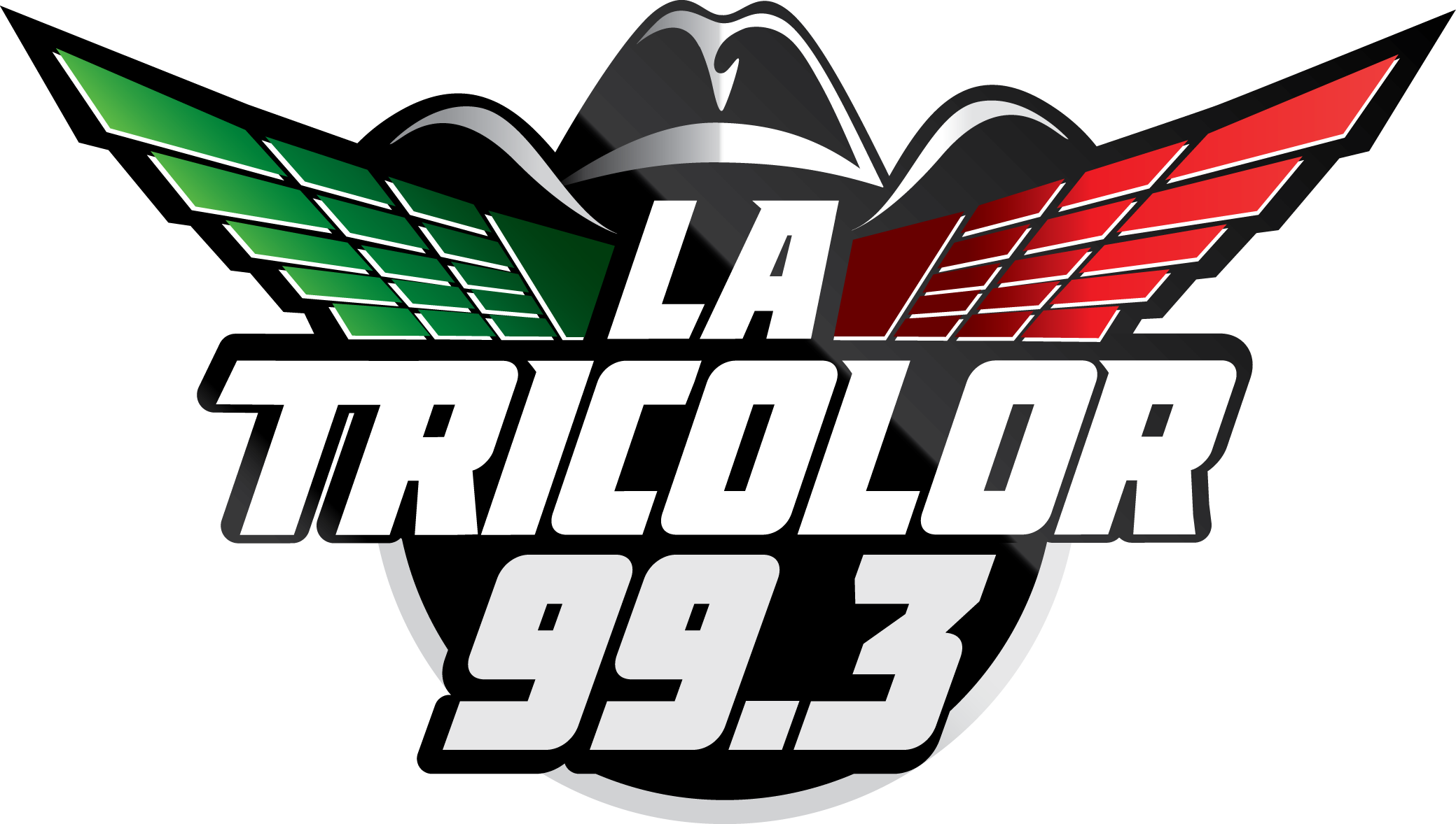 Kmxxfm - La Tricolor 100.9 Logo (2079x1178), Png Download