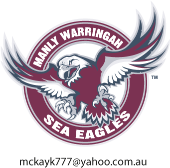 Manly Sea Eagles (400x400), Png Download