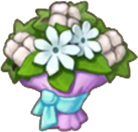 Wedding Bouquet - Periwinkle (480x480), Png Download