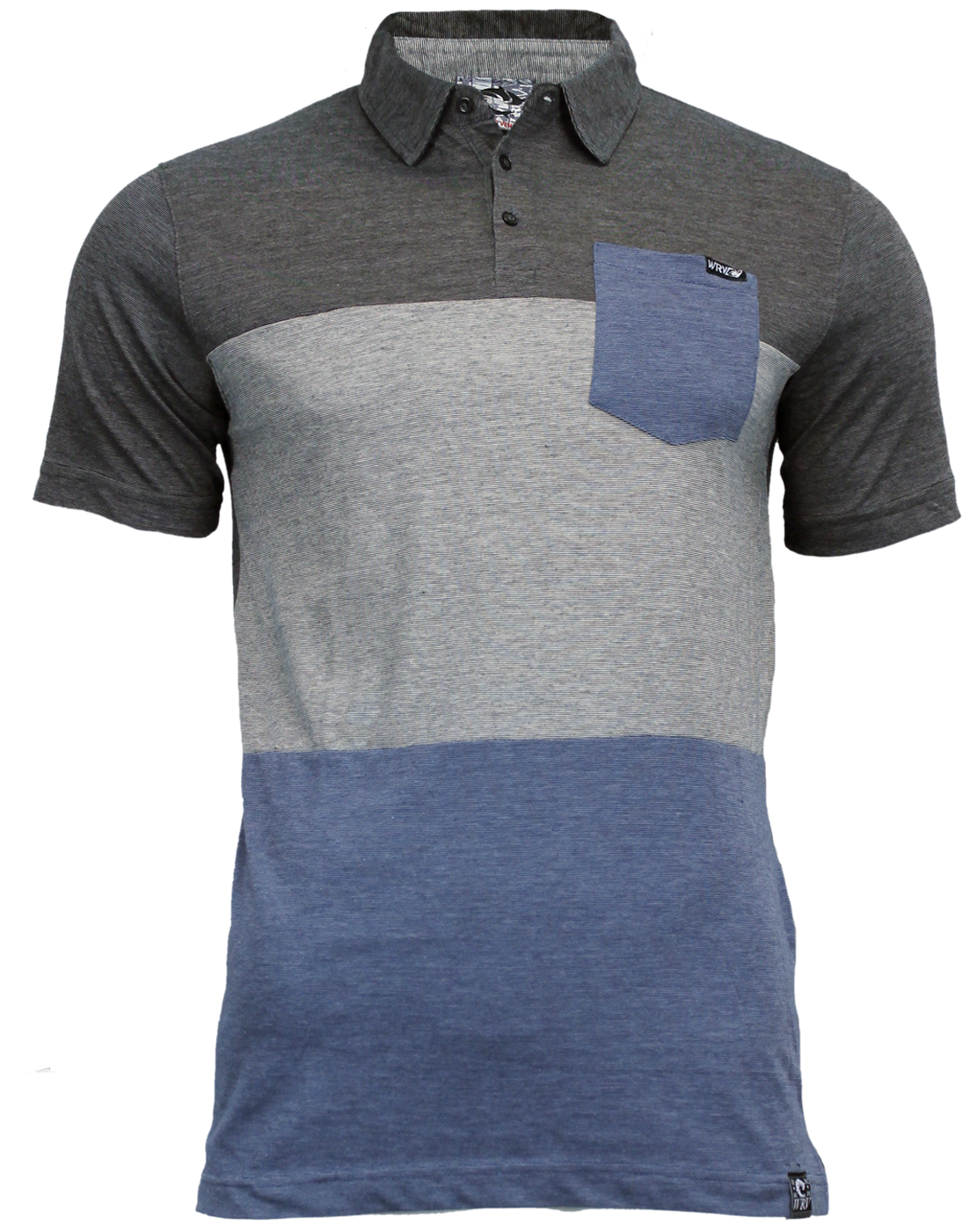 Wrv Tri-color Polo - Polo Shirt (1200x1400), Png Download