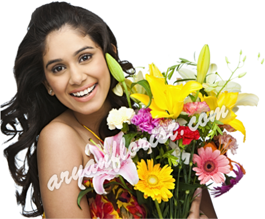 Flower Delivery In Navsari - Flower Delivery (528x432), Png Download