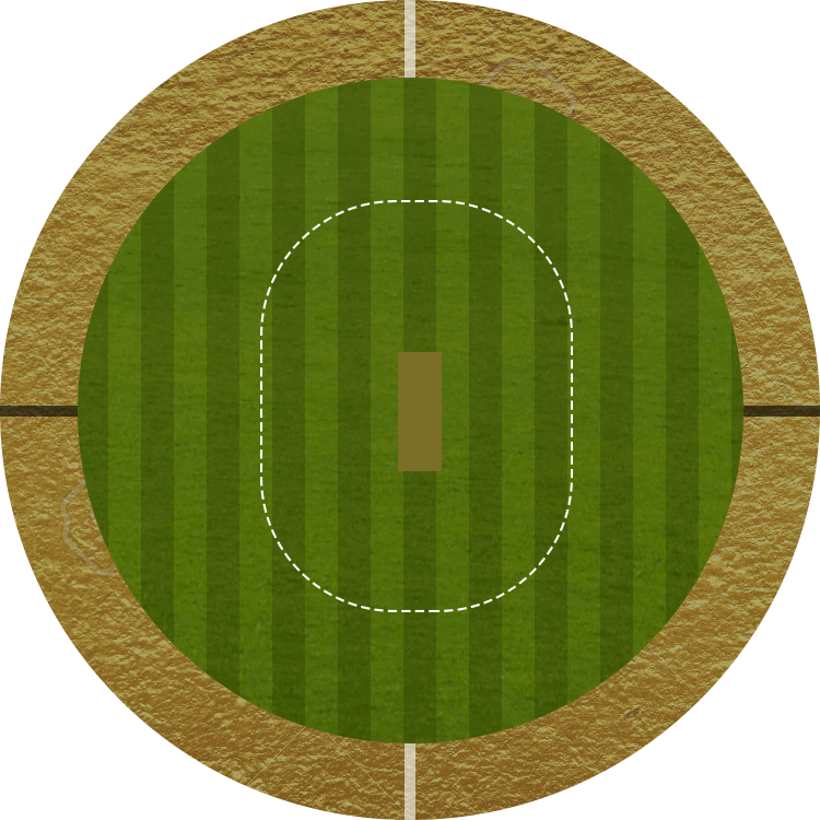 Match Centre - Wagon Wheel Cricket Stadium (750x750), Png Download