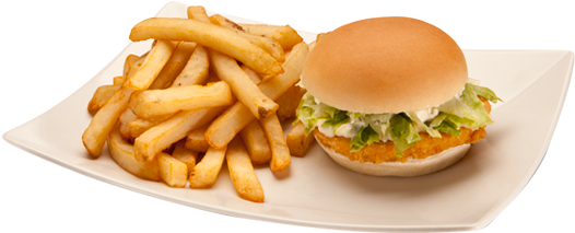 French Fries Platter Png (600x247), Png Download
