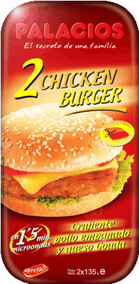 Chicken Burger - Cheeseburger (360x410), Png Download