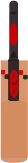 Cricket Bats Batting - Clipart Cricket Bat (1121x750), Png Download