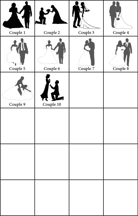 Civil Ceremony Symbols - Symbols Of Couples (531x827), Png Download