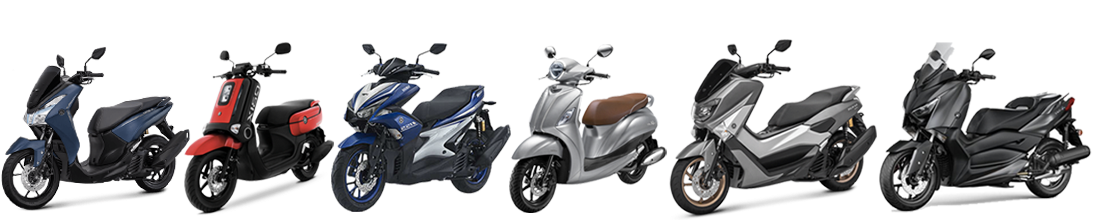 Motorcycles And Scooters For Rent In Bangkok, Thailand - Scooter (1100x284), Png Download