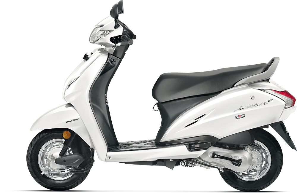 Honda Activa - Activa 5g White Colour (1000x651), Png Download