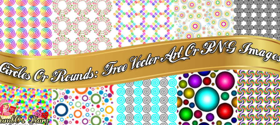 Colored Circle Or Round - Circle (895x400), Png Download