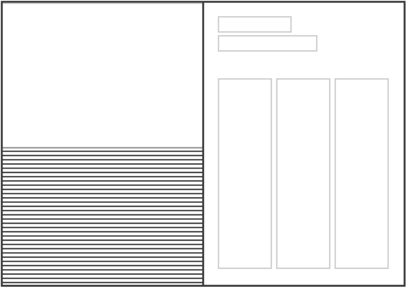 1/2 Page - Parallel (1000x666), Png Download