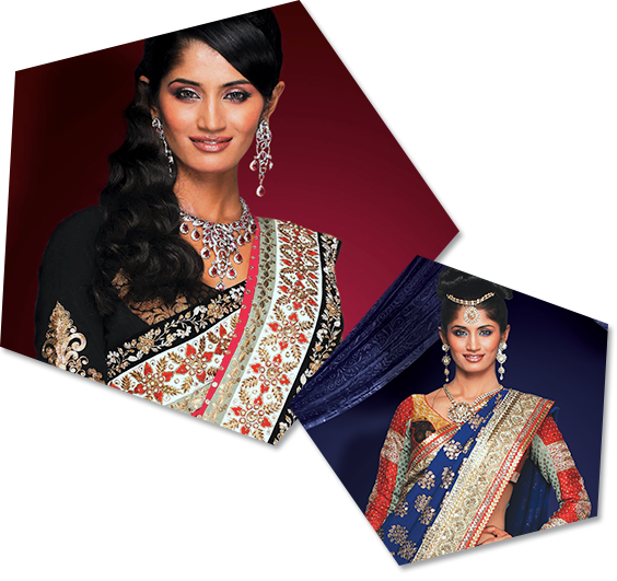 Saree-draping - Draped Garment (564x531), Png Download