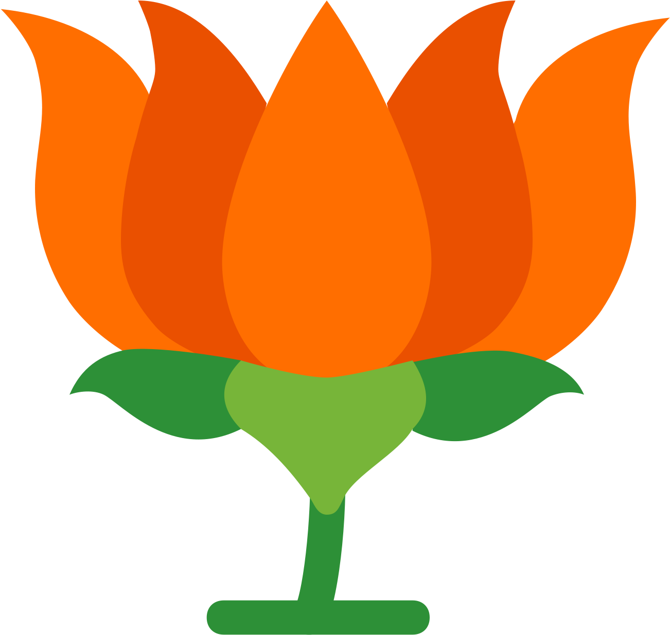 Bjp India Icon - Bjp Png (1600x1600), Png Download