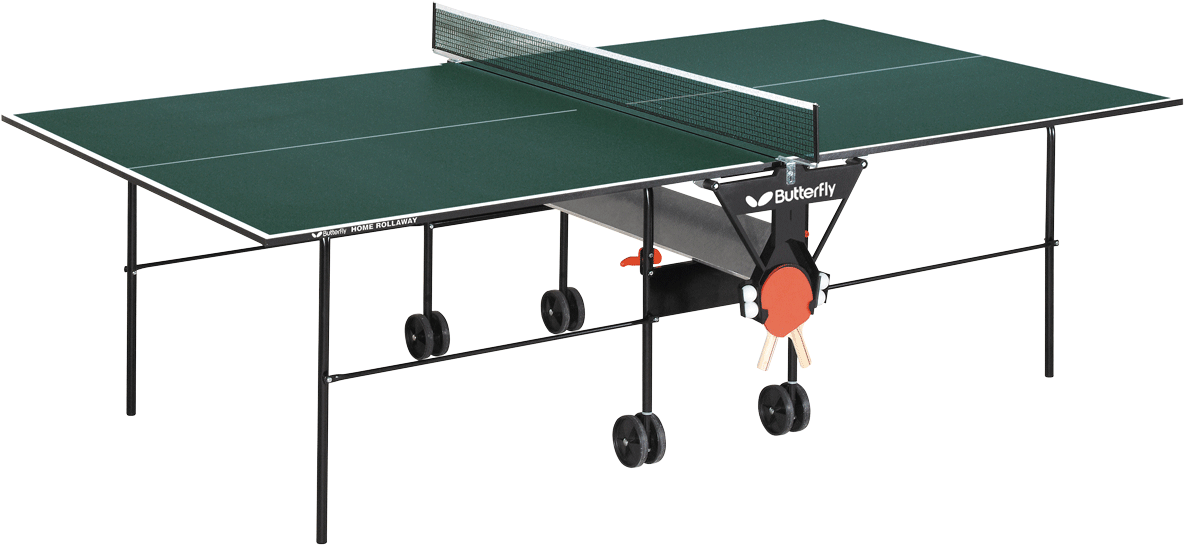 Butterfly Home Rollaway Table, Tr16 - Butterfly Home Rollaway Table Tennis Table (1200x930), Png Download
