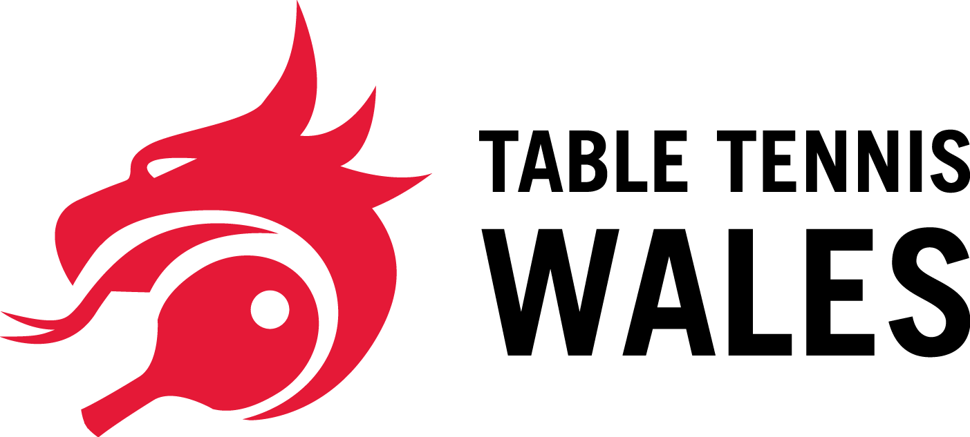 Table Tennis Wales - Table Tennis Wales Logo (1403x633), Png Download