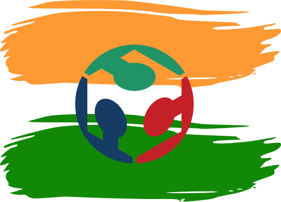 Logos Of Indian Flag (566x406), Png Download