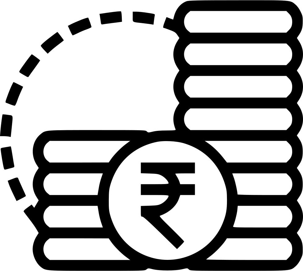 Indian Money Cash Finance Svg Png Icon - Vector Graphics (980x876), Png Download