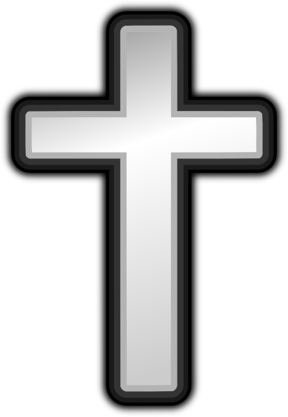 Panda Free Images Crucifixclipart - Christianity Symbol Clip Art (414x598), Png Download