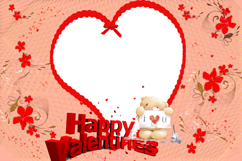 I Love You And Happy Valentine's Day - Happy Valentines Sticker (rectangle) (498x331), Png Download