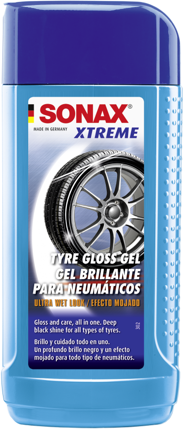 Sonax Xtreme Tire Gloss Gel - Sonax 235100 Xtreme Tyre Gloss Gel, 250 Ml (1180x885), Png Download
