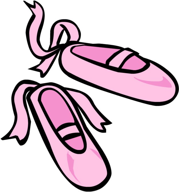 Ballet Shoes Clip Art - Ballet Shoe (739x770), Png Download
