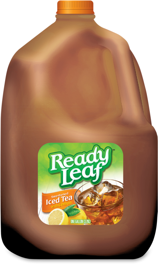 Ready Leaf Tea With Lemon - Ready Leaf Iced Tea With Lemon (547x900), Png Download