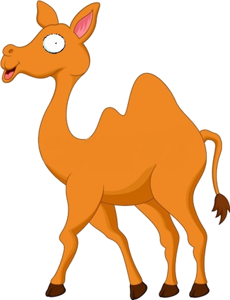 Cute Camel Clipart Funny Pictures - Camel Cartoon Cute (600x600), Png Download