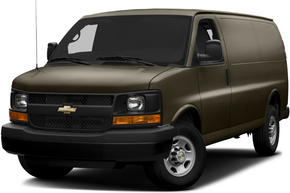 2015 Chevrolet Express Cargo 2500 Van - Chevrolet Express 2500 Black (1000x680), Png Download