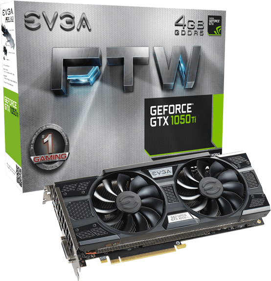 04g P4 6258 Kr - Evga Gtx 1050 Ti (600x600), Png Download
