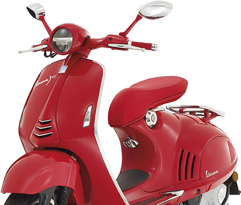 Close - Vespa Scooty (522x417), Png Download