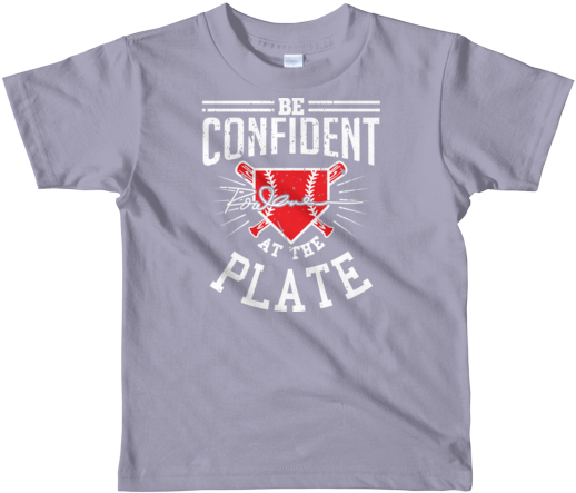 Be Confident Short Sleeve Kids T-shirt Kids Clothing - T-shirt (600x600), Png Download