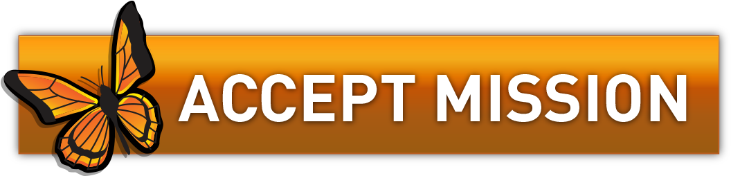 Acceptbutton - Accept The Mission (1204x348), Png Download