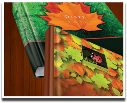 Maple Garden Paper Journal - Maple Leaf (499x426), Png Download