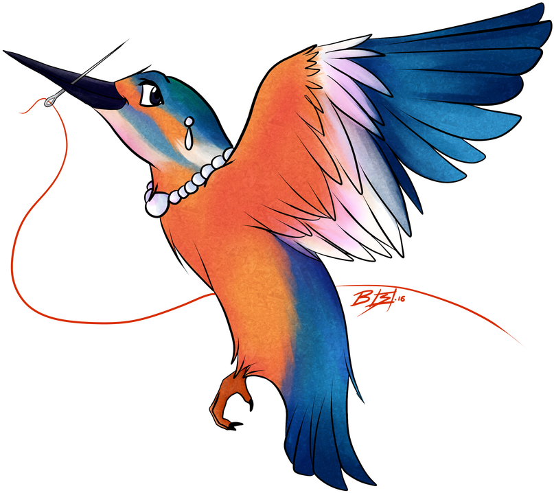 Hummingbird Clipart Kingfisher - Comics (847x800), Png Download