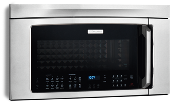 30'' Over The Range Convection Microwave Oven With - Electrolux Stainless Over-the-range Microwave (391x399), Png Download