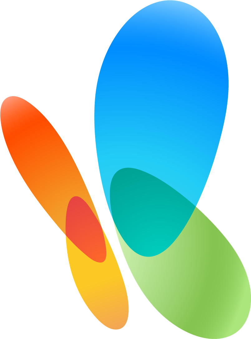 Butterfly Logos - New Msn Logo (2272x1704), Png Download