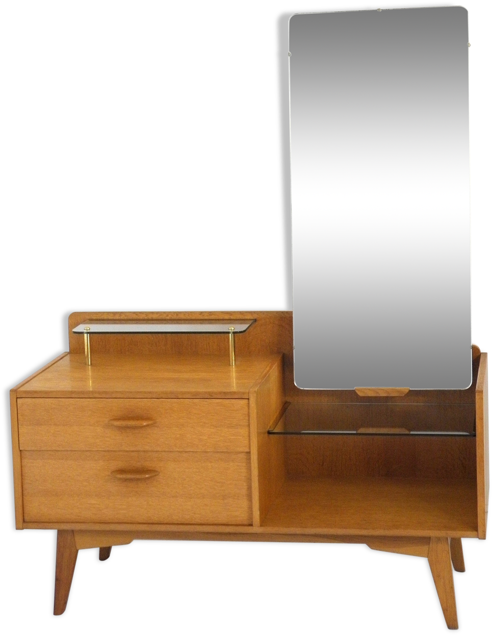 Asymmetric Dressing Table Vintage - Asymmetry (1457x1457), Png Download