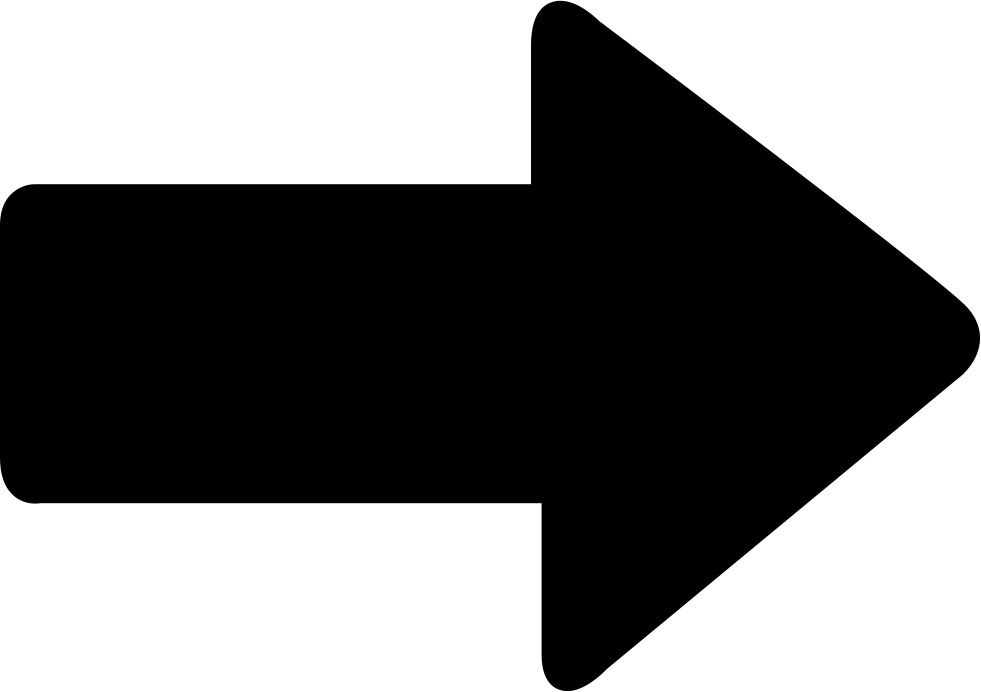 Direction Arrow Pointing Right - Right Arrow (981x692), Png Download