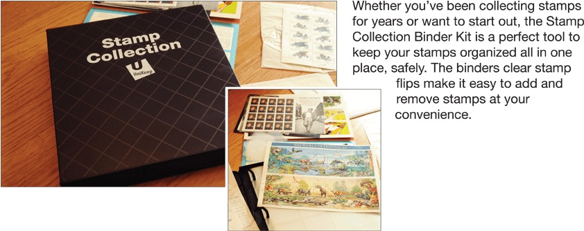 Stamp Collection - Stamp Collecting (850x336), Png Download