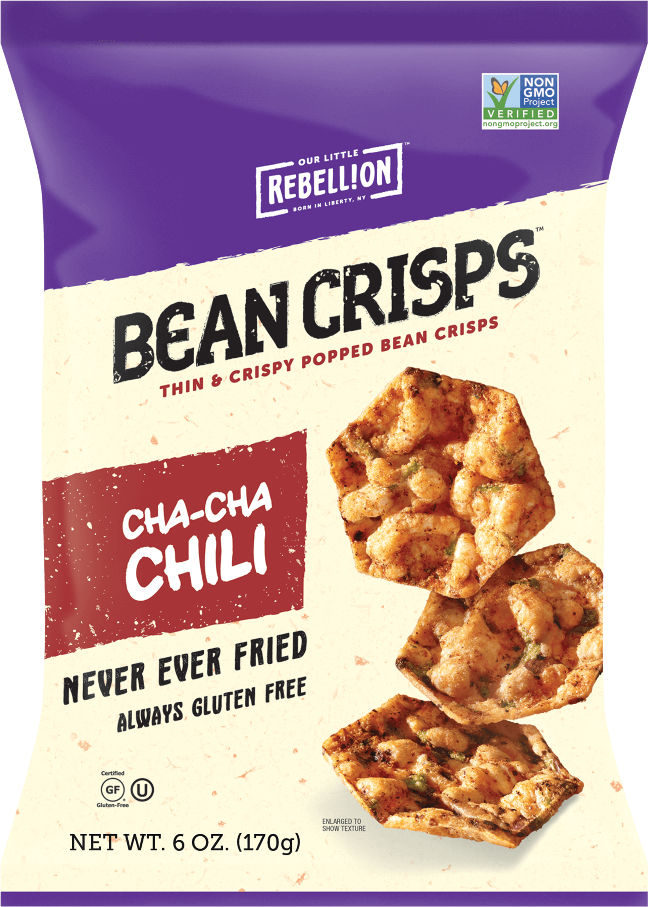 Cha Cha Chili - Our Little Rebellion Bean Crisps (2250x3150), Png Download