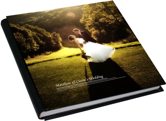 High Quality Hard Cover Wedding Albums - Wedding Photo Book Cover (567x470), Png Download