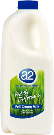Best Free Milk Png Image Without Background - A2 Milk (444x500), Png Download