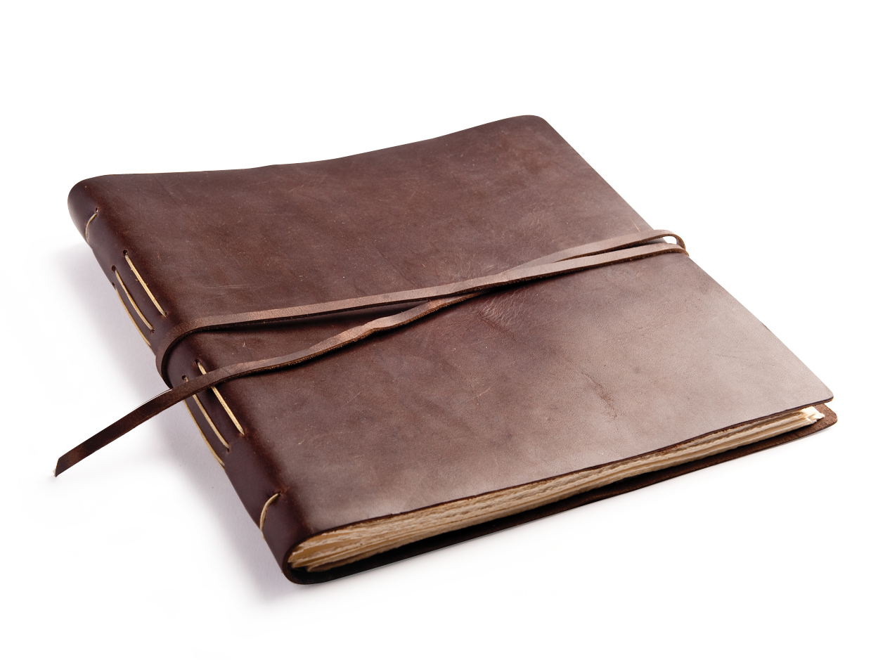Rustic Leather Album - Big Photo Album Leather (1239x939), Png Download