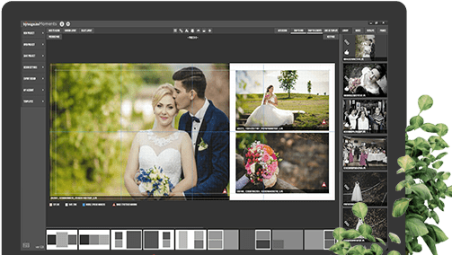 Create A Professional-looking Digital Wedding Photo - Create Album Digital (505x290), Png Download