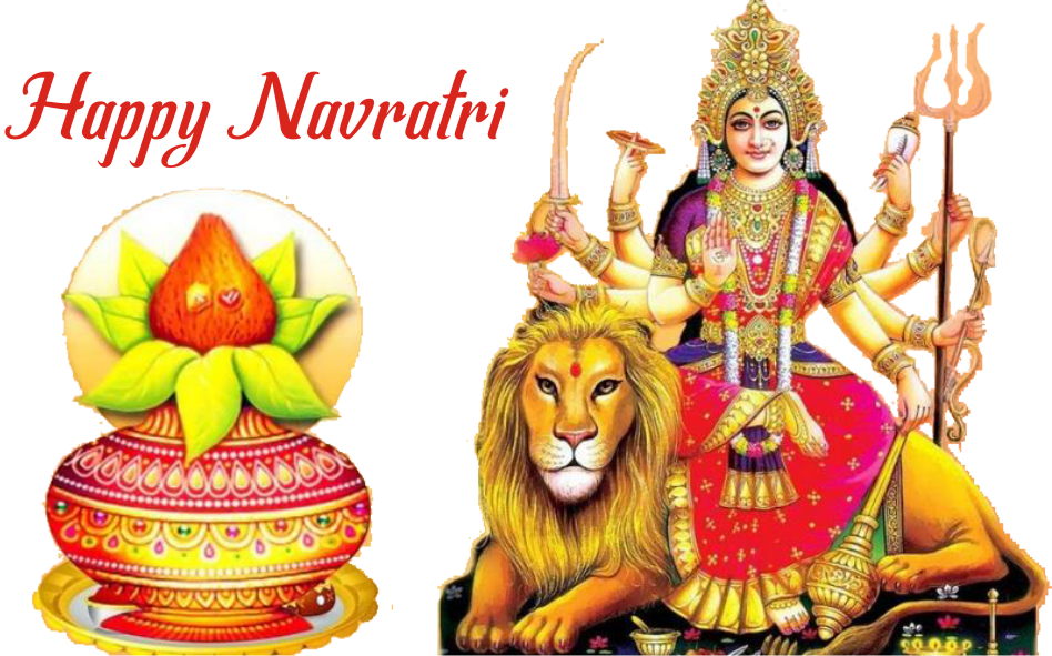 Hindu New Year 2075 And Navratri (948x591), Png Download