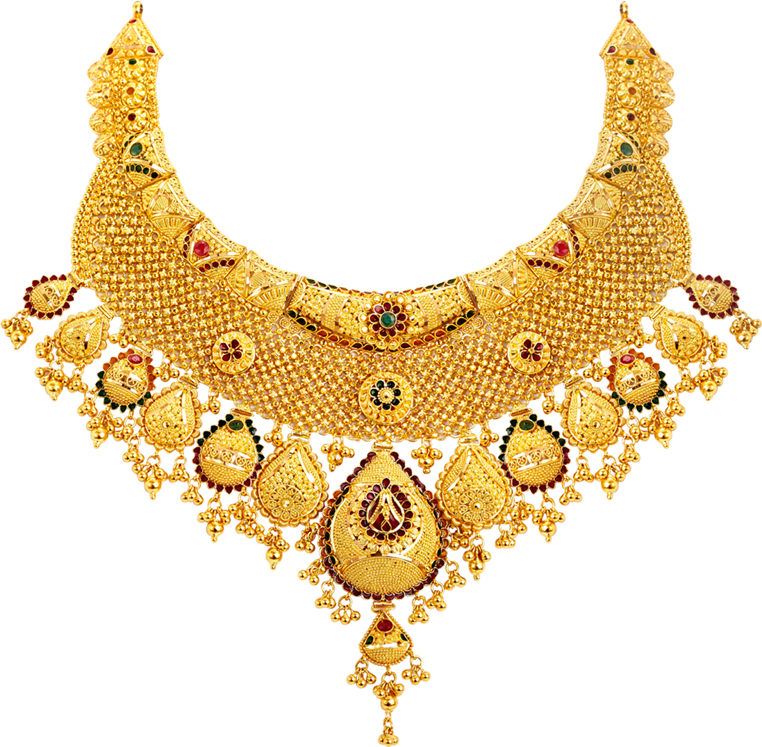 Gold Necklace Png Transparent Kolkata Gold Necklace Designs Full Size Png Download Seekpng