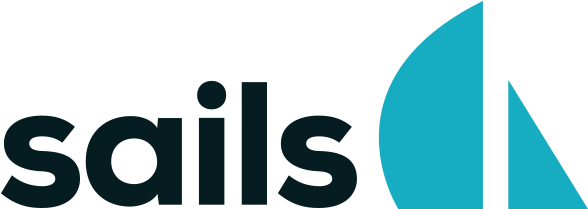 Light Blue For Light Background - Sails Js Logo Png (600x226), Png Download