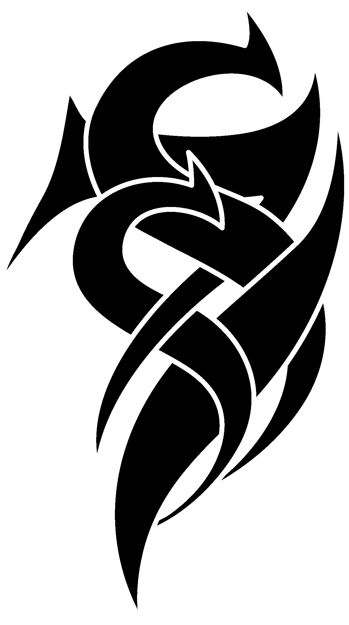S Letter Logo Png - S Love S Logo (1212x2171), Png Download