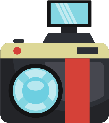 1000 Free & Premium Photography And Graphic Design - Camera Flat Design Png (550x550), Png Download
