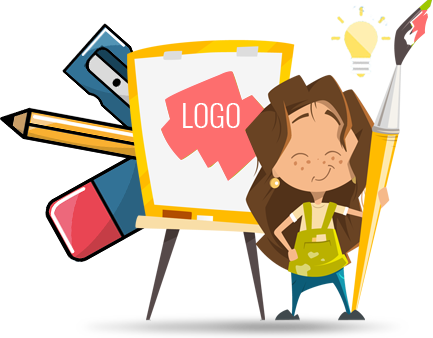 A Perfectly Designed Logo Is The First Step To Ensuring - Logo Design Cartoon Png (433x338), Png Download